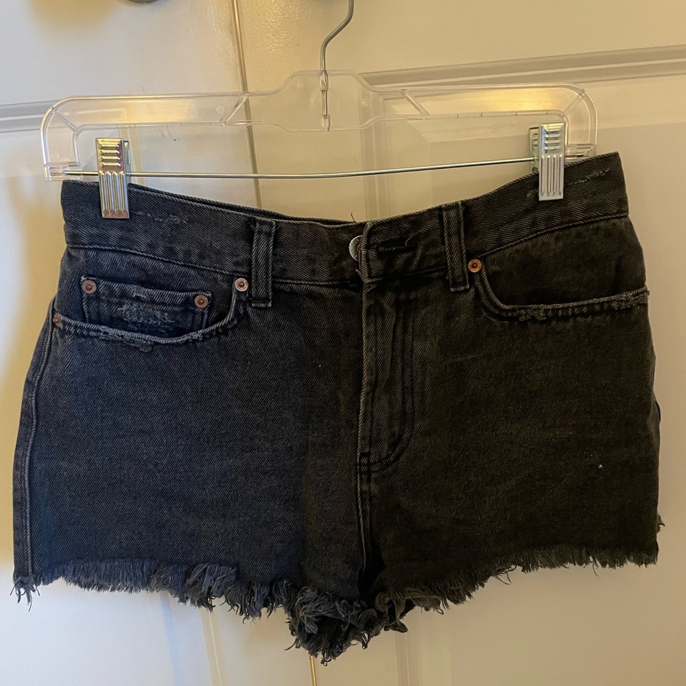 BDG Black Denim Shorts